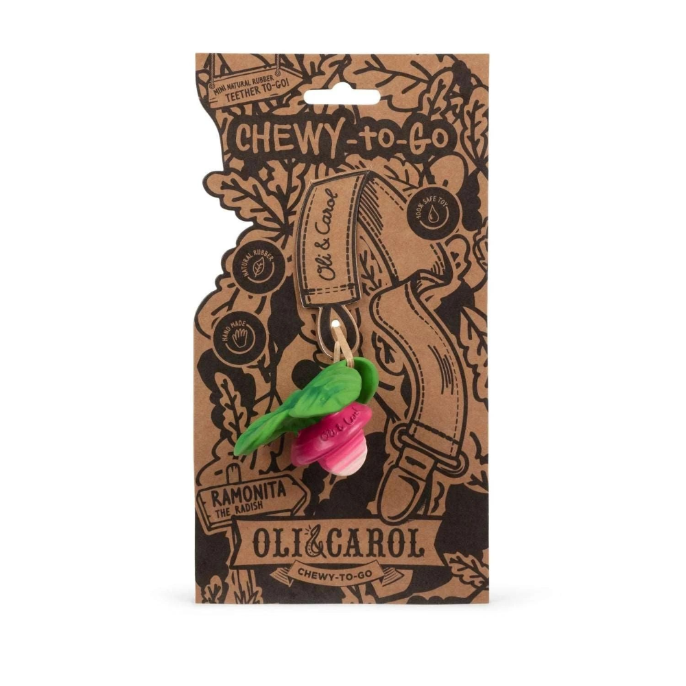 Oli &amp; Carol Ramonita The Radish Chewy Teether