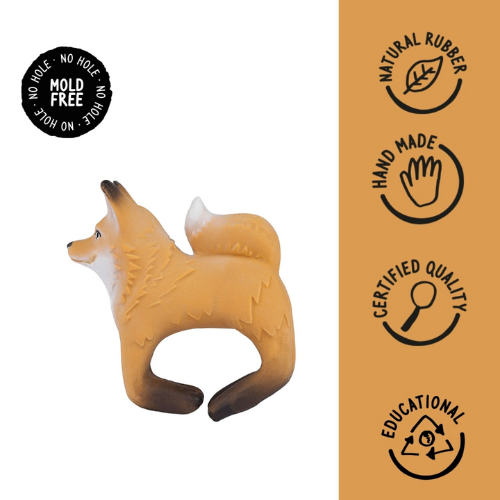 Oli &amp; Carol Rob The Fox Bracelet Teether