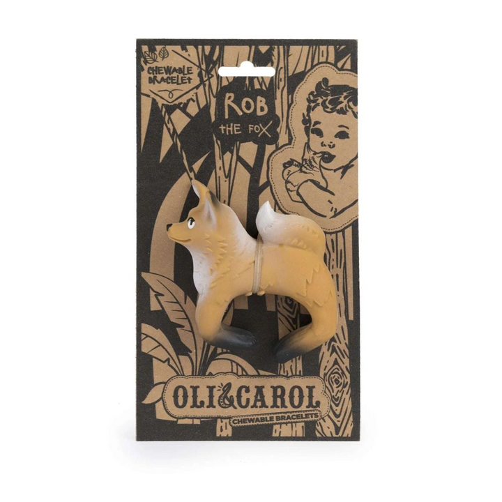 Oli &amp; Carol Rob The Fox Bracelet Teether