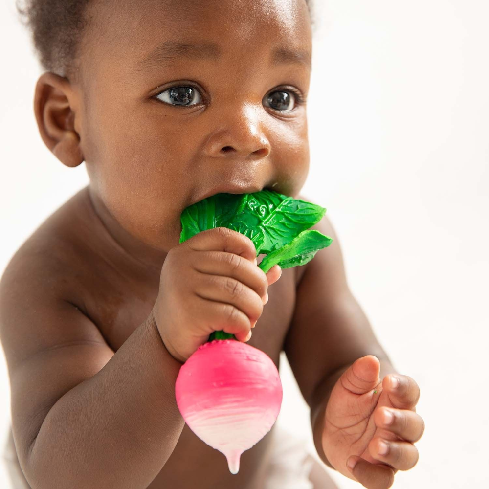 Oli &amp; Carol Ramona The Radish Natural Rubber Teether