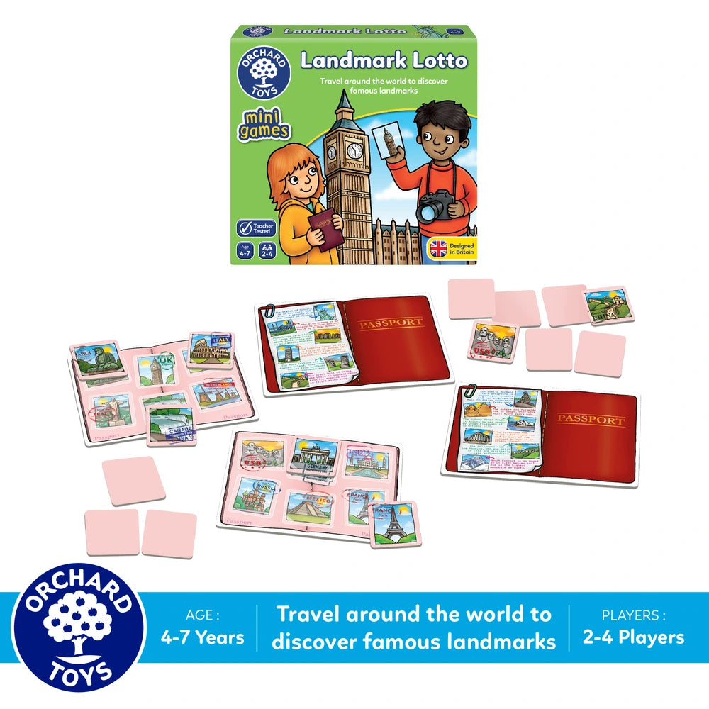 Orchard Toys Landmark Lotto
