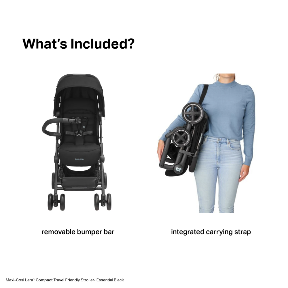 Maxi-Cosi Lara² Compact Travel Friendly Stroller