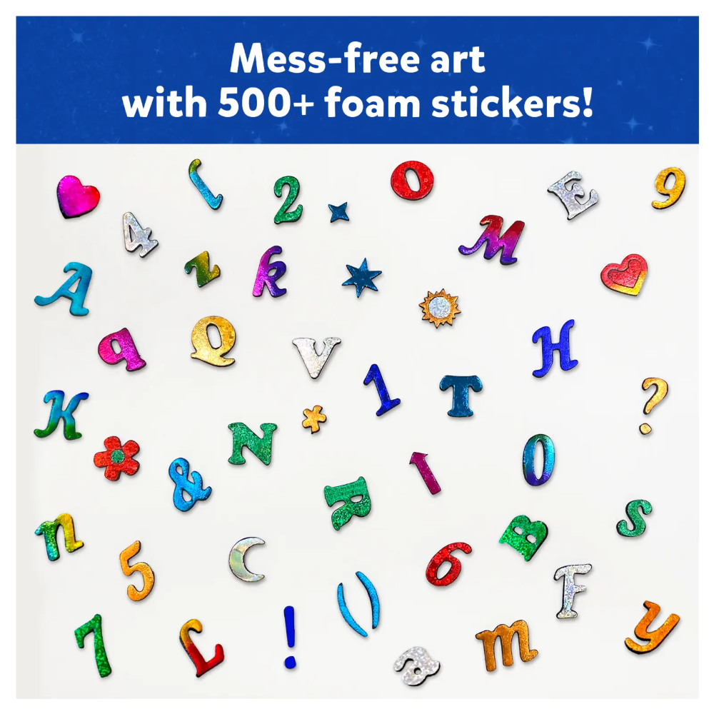 Skillmatics Art &amp; Craft Activity - Foil Fun Letter &amp; Number Stickers