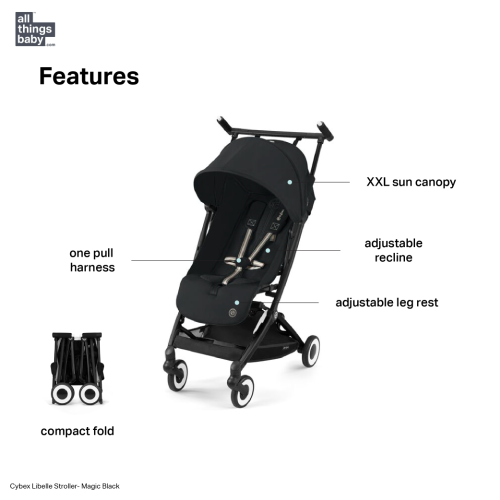 Cybex Libelle Compact Stroller with Travel Bag