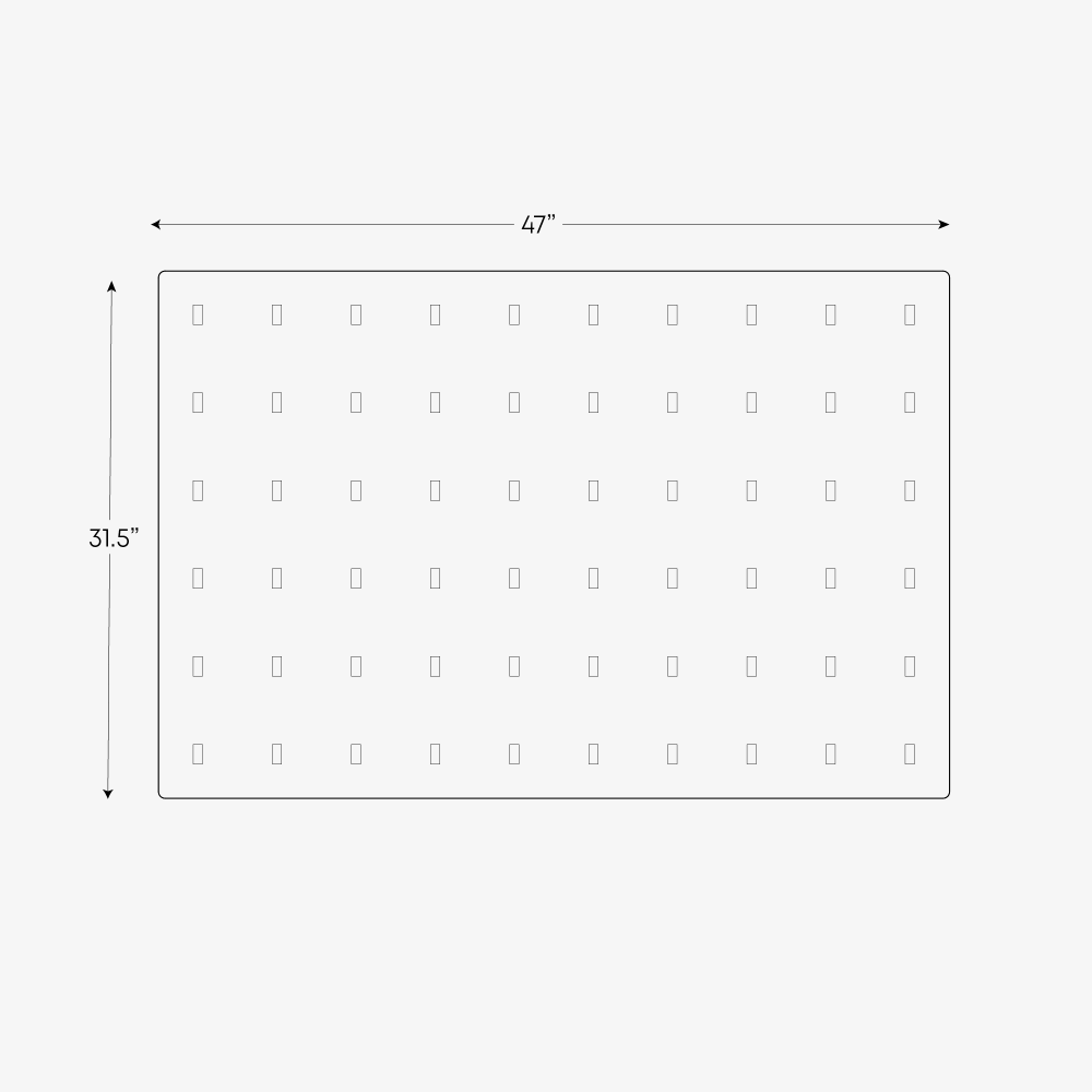 Lila Pegboard Play Set