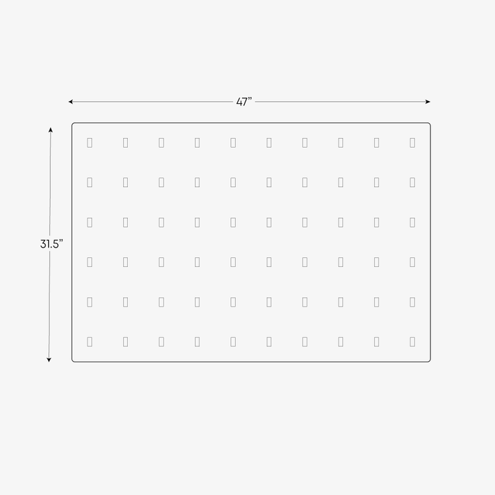 Lila Pegboard Play Set