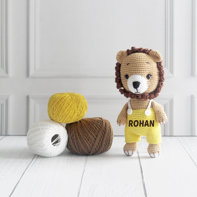 The Tiny Trove Crochet Toys - Leo the Lion