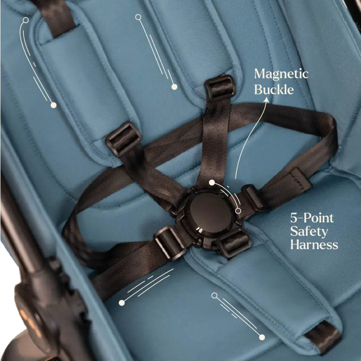 Loopie Hop Stroller - Blue Jade