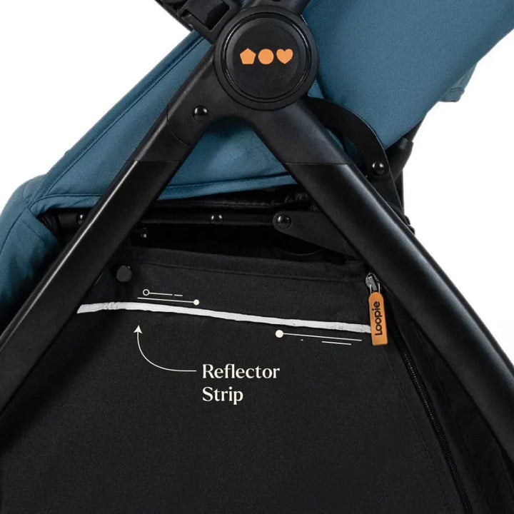Loopie Hop Stroller - Blue Jade