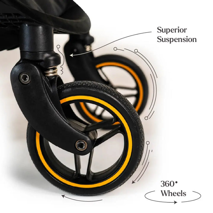 Loopie Hop Stroller - Maroon Mulberry