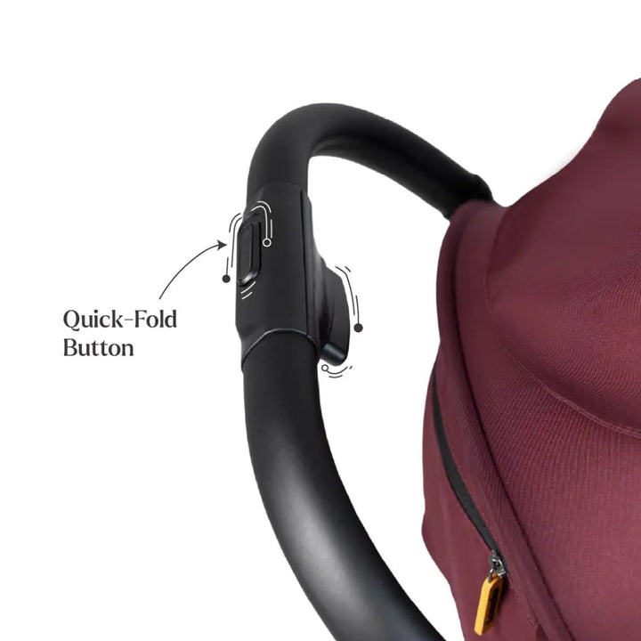 Loopie Hop Stroller - Maroon Mulberry