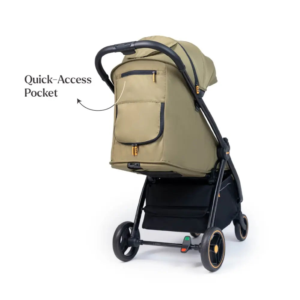 Loopie Hop Stroller - Olive Fern