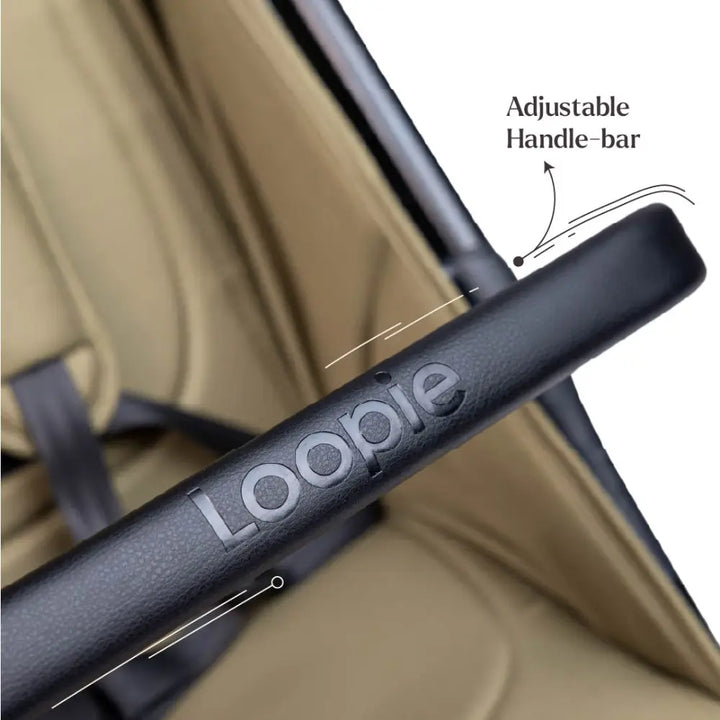 Loopie Hop Stroller - Olive Fern