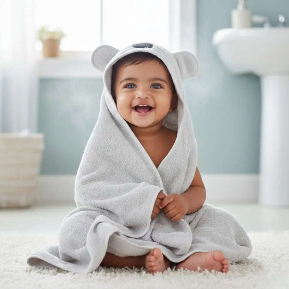 Masilo Hooded Towel – Koala Bear