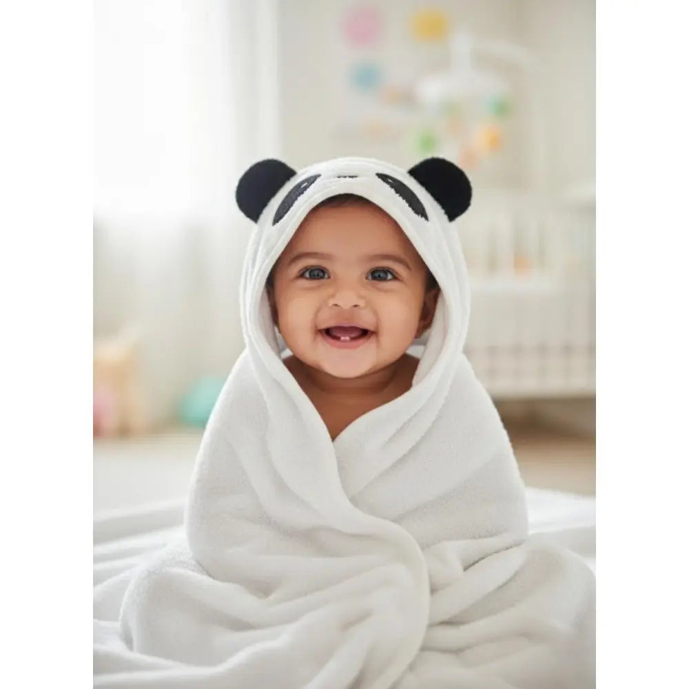 Masilo Hooded Towel – Panda