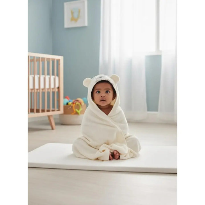 Masilo Hooded Towel – Teddy Bear