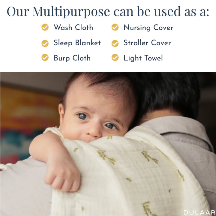 Dulaar Organic Muslin Multipurpose Cloth