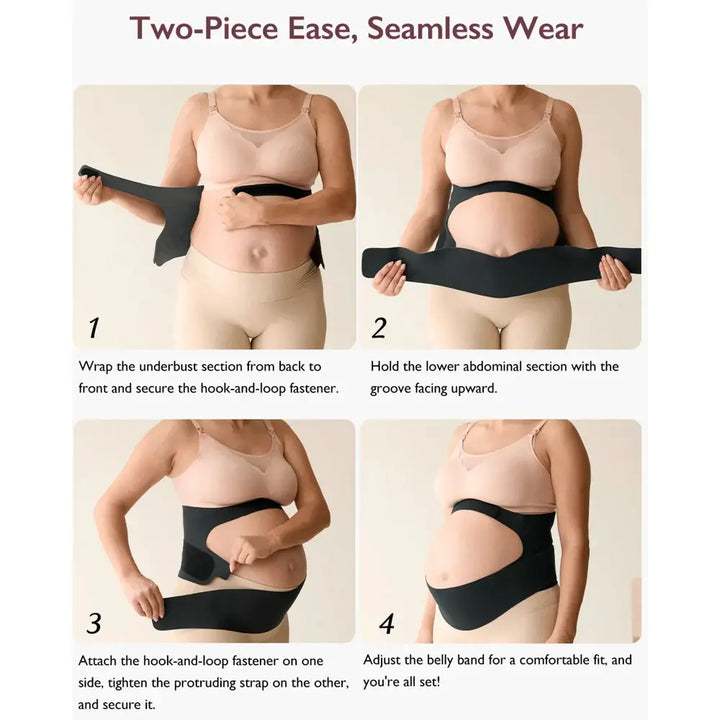 Momcozy Maternity Accessory Maternity Belt - Black