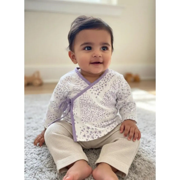 Masilo Organic Muslin Kimono Lounge Set - Grey