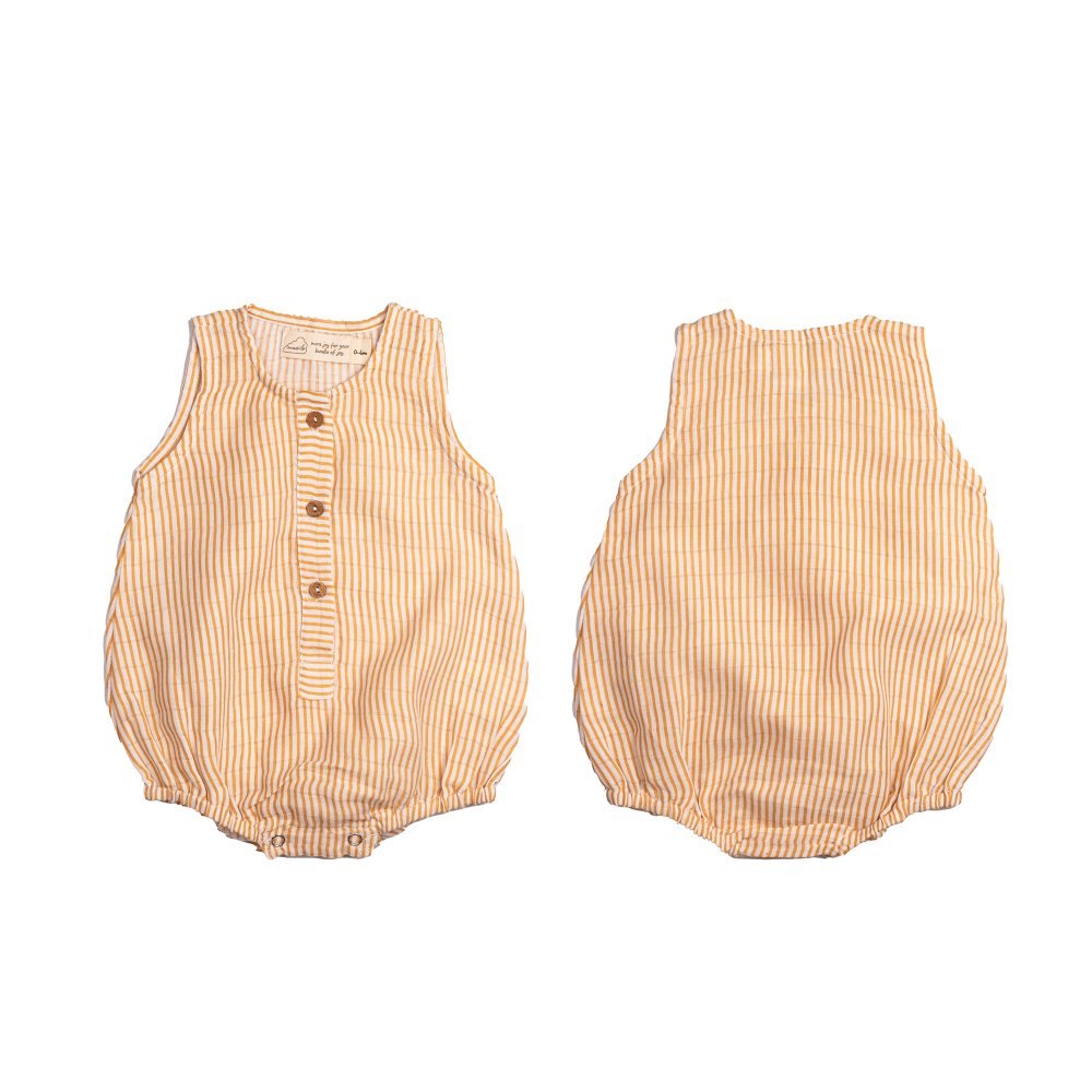 Masilo Muslin Baby Romper - Pack of 3