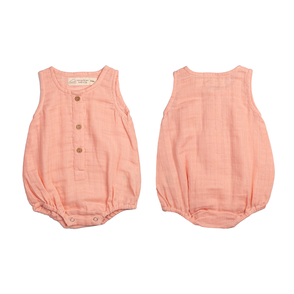 Masilo Muslin Baby Romper - Pack of 3