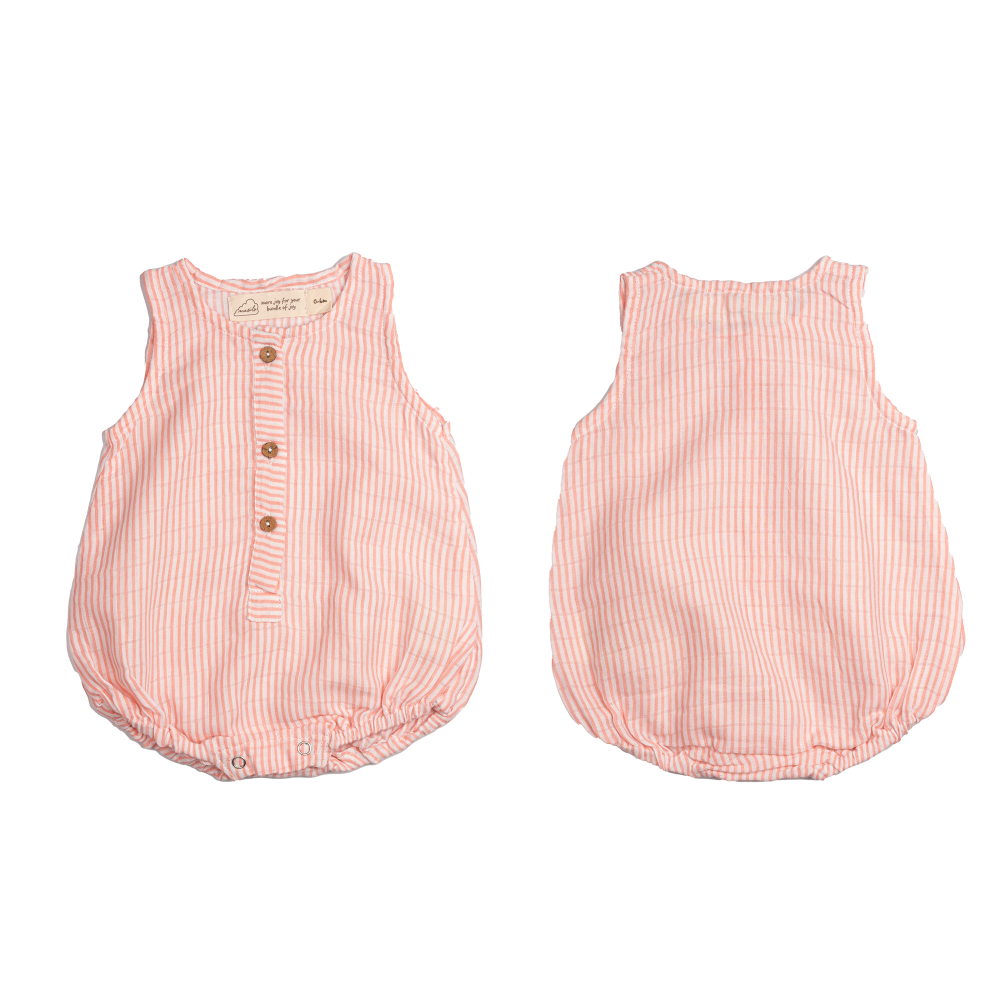 Masilo Muslin Baby Romper - Pack of 3