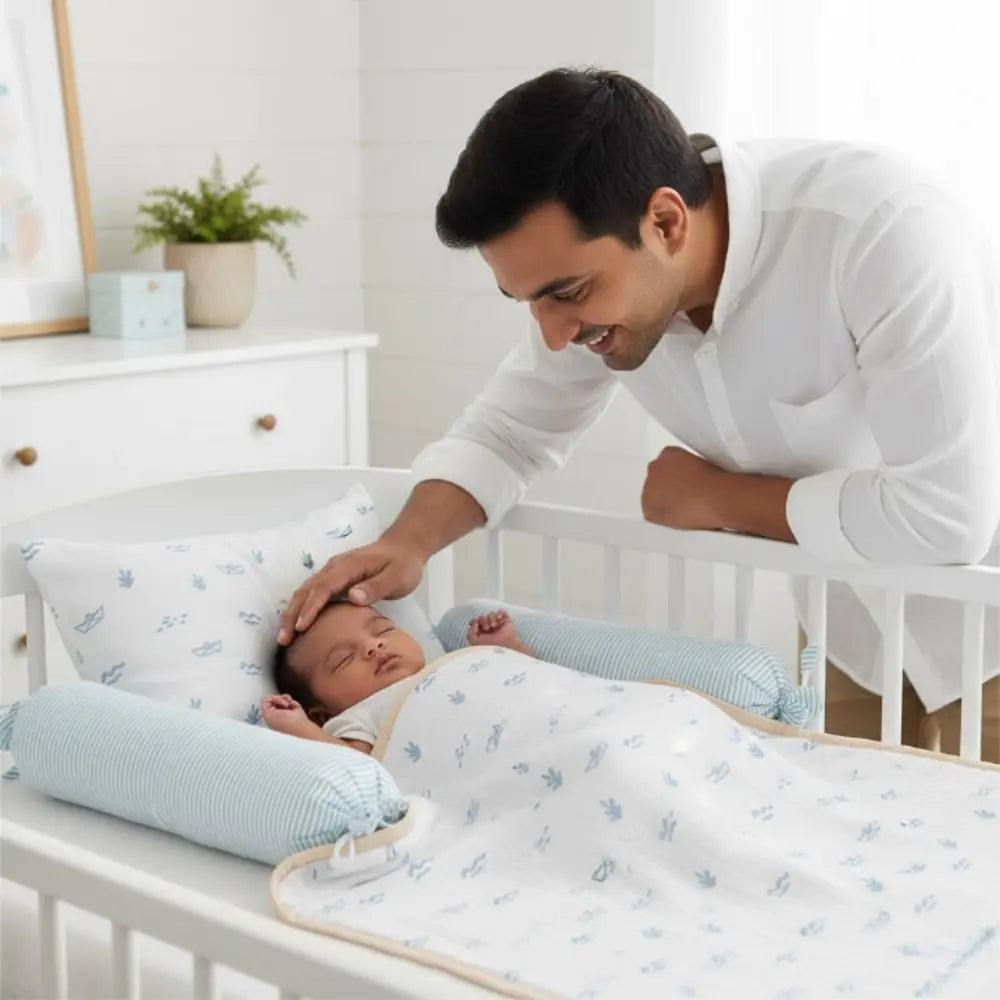 Masilo Personalized Mini Cot Set - Sea Breeze