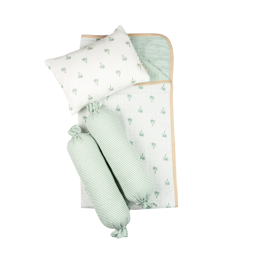 Masilo Mini Cot Set - Palm Paradise