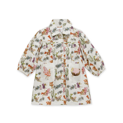 The Baby Trunk Shirt Dress - Garden Fairy