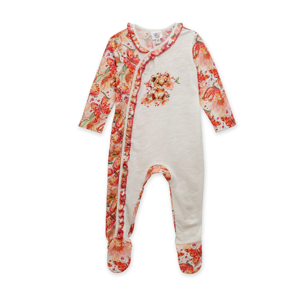 The Baby Trunk Bodysuit Onesie - Lioness