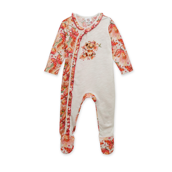 The Baby Trunk Bodysuit Onesie - Lioness