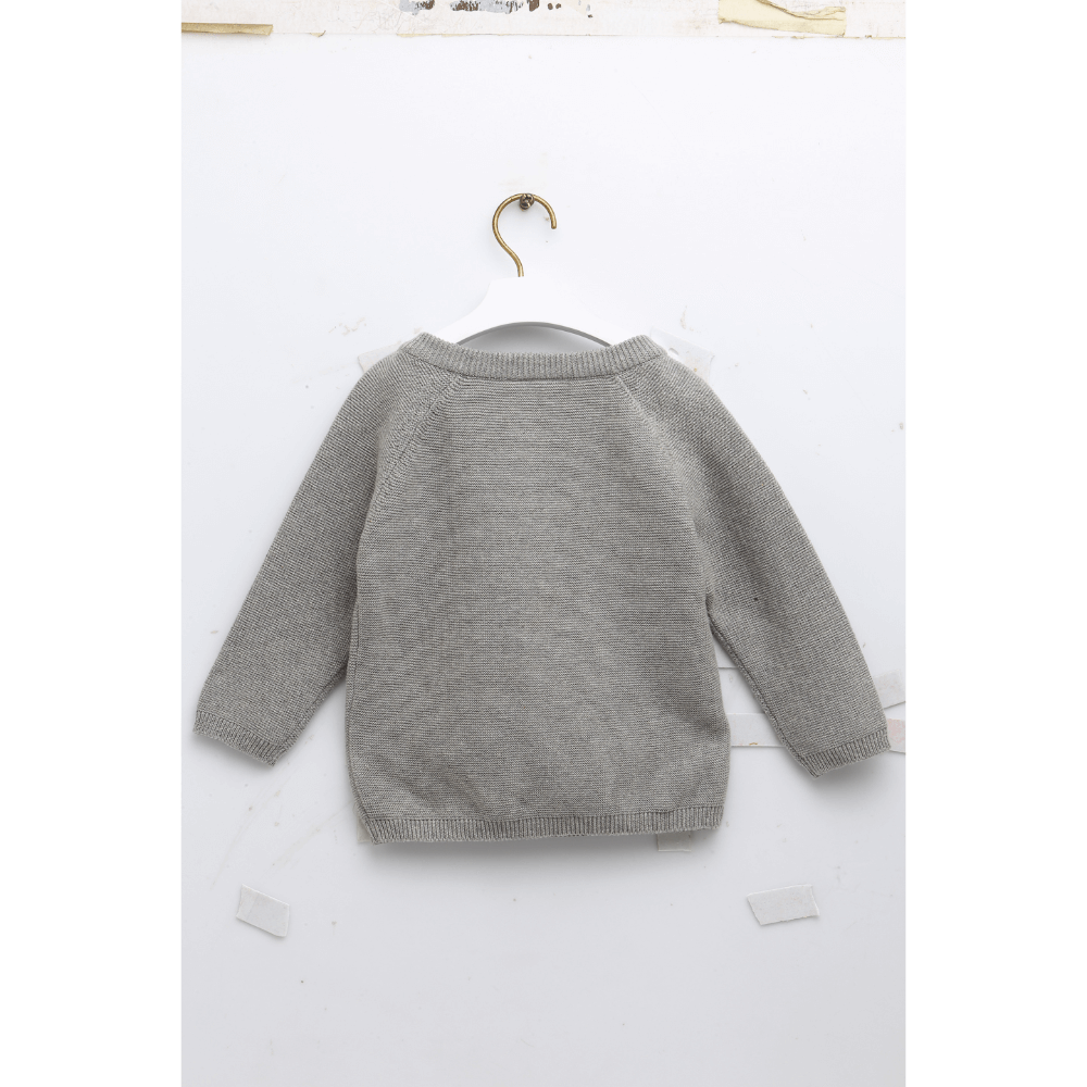 The Baby Trunk Side Button Cardigan