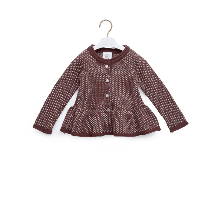 The Baby Trunk Peplum Cardigan