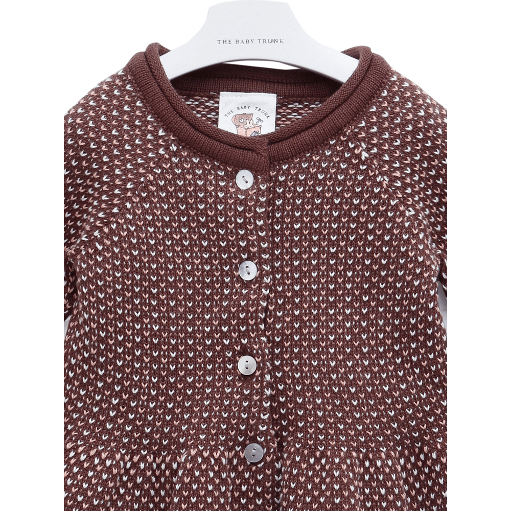 The Baby Trunk Peplum Cardigan