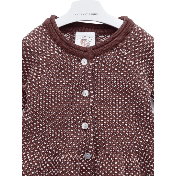 The Baby Trunk Peplum Cardigan