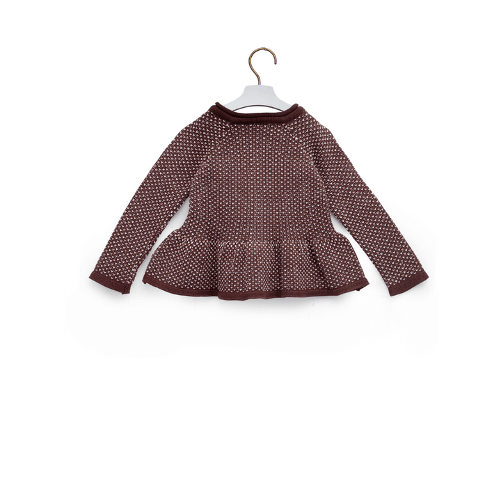 The Baby Trunk Peplum Cardigan