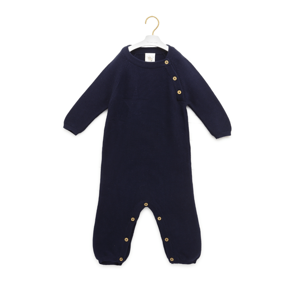 The Baby Trunk Knitted Star Romper