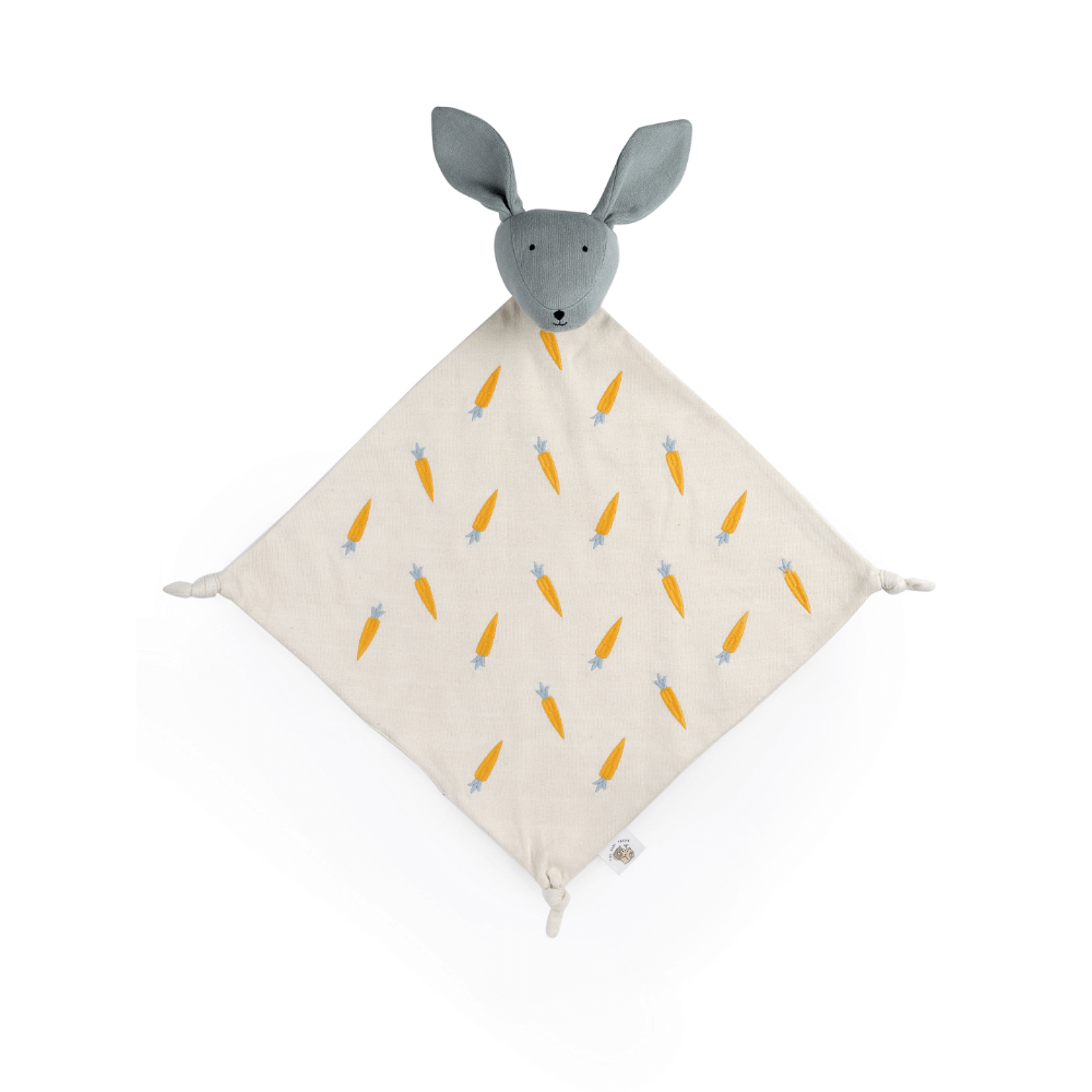 The Baby Trunk Rabbit with Carrot Comforter