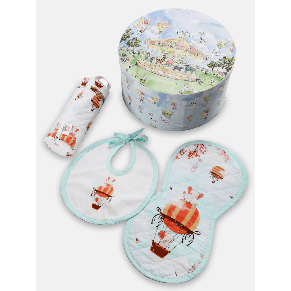 The Baby Trunk Ele On The Balloon Feed Set Box