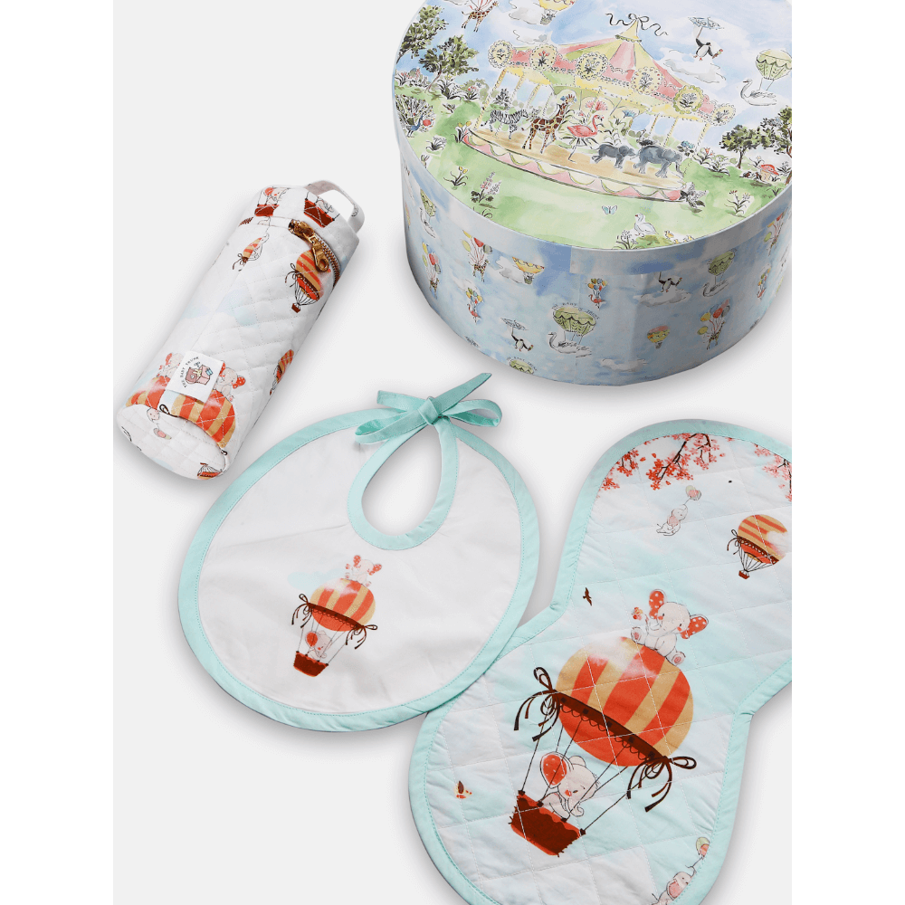 The Baby Trunk Ele On The Balloon Feed Set Box