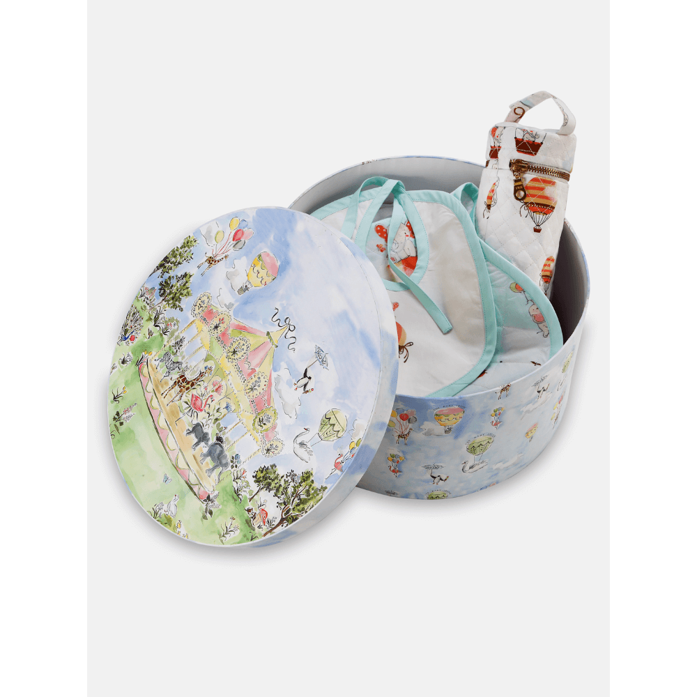 The Baby Trunk Ele On The Balloon Feed Set Box