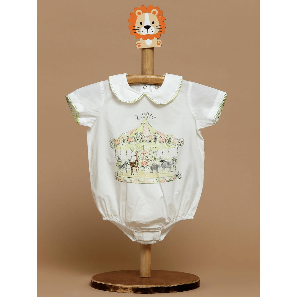 The Baby Trunk Carousel Carnival Romper