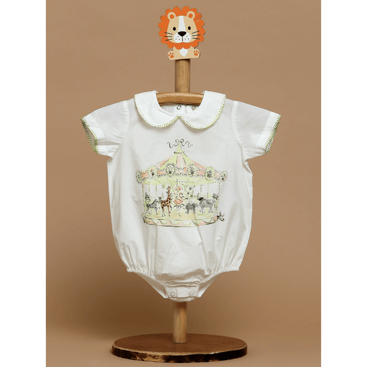The Baby Trunk Carousel Carnival Romper