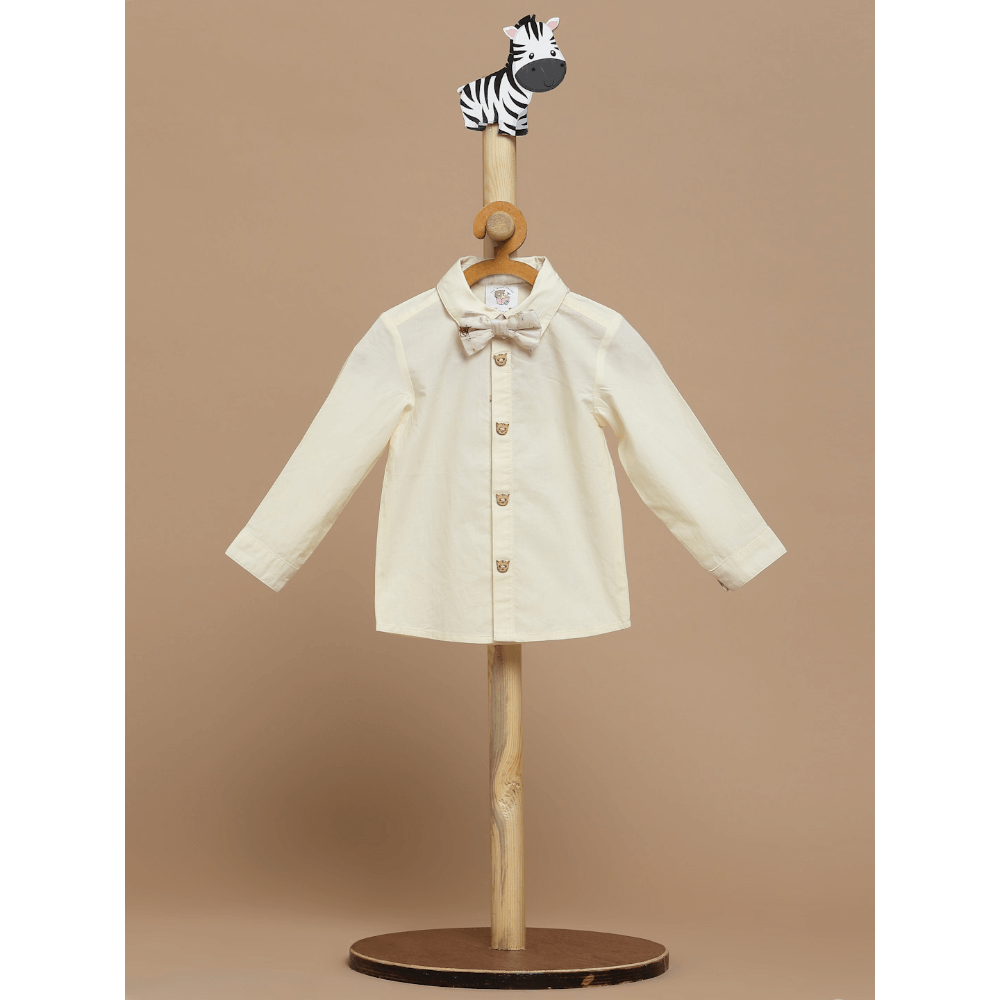 The Baby Trunk Classic Shirt With Bow