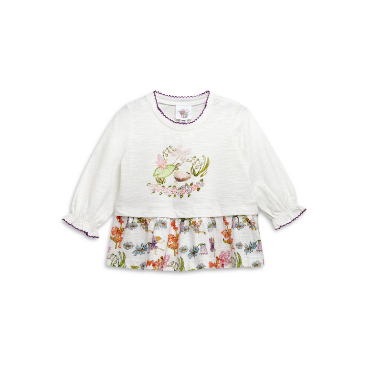 The Baby Trunk Peplum Co-ord Set - Garden Fairy