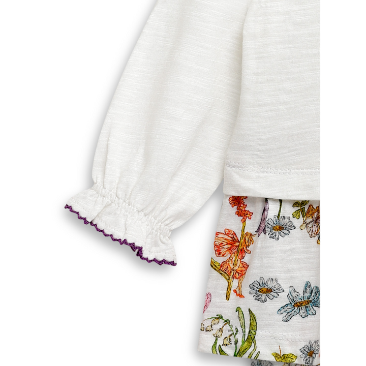 The Baby Trunk Peplum Co-ord Set - Garden Fairy