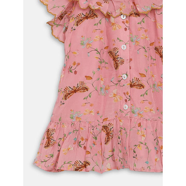 butterfly garden - pink