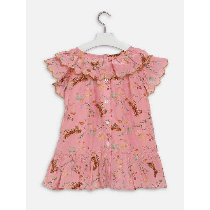 butterfly garden - pink