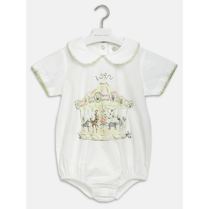 The Baby Trunk Carousel Carnival Romper