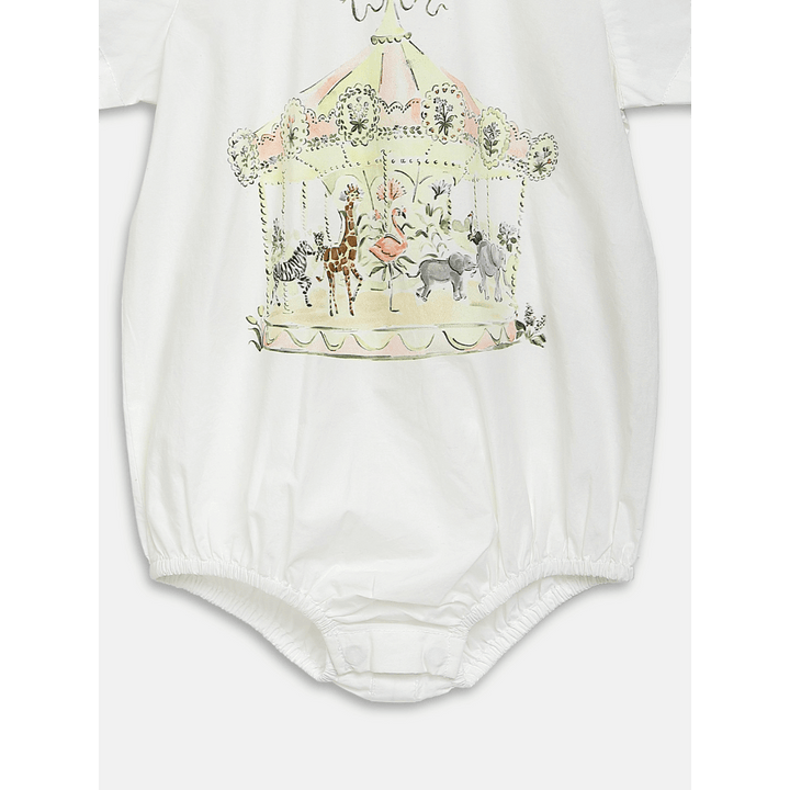 The Baby Trunk Carousel Carnival Romper